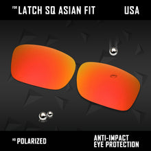 Load image into Gallery viewer, Anti Scratch Polarized Replacement Lenses for-Oakley Latch Sq Asian Fit