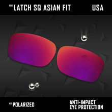 Load image into Gallery viewer, Anti Scratch Polarized Replacement Lenses for-Oakley Latch Sq Asian Fit
