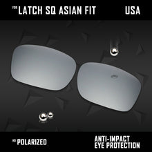 Load image into Gallery viewer, Anti Scratch Polarized Replacement Lenses for-Oakley Latch Sq Asian Fit