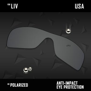 Anti Scratch Polarized Replacement Lenses for-Oakley Liv