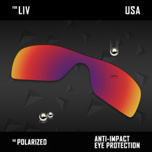 Load image into Gallery viewer, Anti Scratch Polarized Replacement Lenses for-Oakley Liv