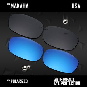 Anti Scratch Polarized Replacement Lenses for-Maui Jim Makaha
