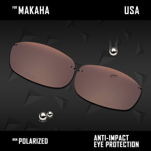 Anti Scratch Polarized Replacement Lenses for-Maui Jim Makaha