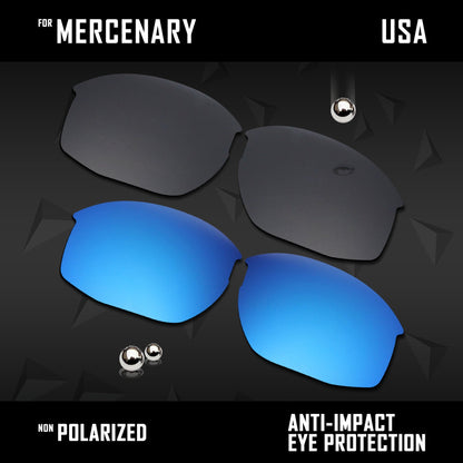 Anti Scratch Polarized Replacement Lenses for-Oaley Mercenary