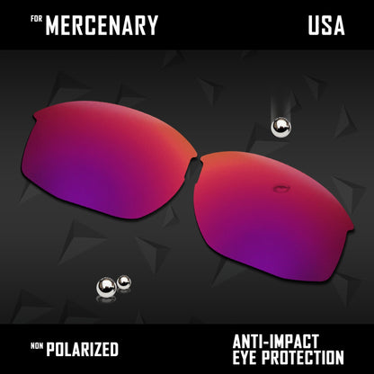 Anti Scratch Polarized Replacement Lenses for-Oaley Mercenary