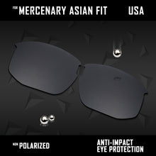 Load image into Gallery viewer, Anti Scratch Polarized Replacement Lenses for-Oakley Mercenary Asian Fit