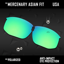 Load image into Gallery viewer, Anti Scratch Polarized Replacement Lenses for-Oakley Mercenary Asian Fit