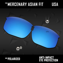 Load image into Gallery viewer, Anti Scratch Polarized Replacement Lenses for-Oakley Mercenary Asian Fit