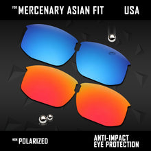 Load image into Gallery viewer, Anti Scratch Polarized Replacement Lenses for-Oakley Mercenary Asian Fit