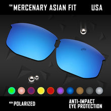 Load image into Gallery viewer, Anti Scratch Polarized Replacement Lenses for-Oakley Mercenary Asian Fit