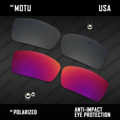Anti Scratch Polarized Replacement Lenses for-Costa Del Mar Motu