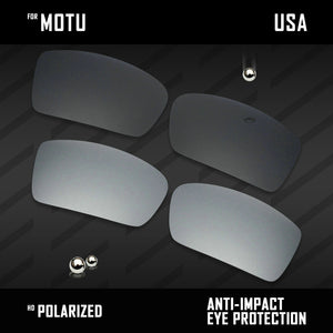 Anti Scratch Polarized Replacement Lenses for-Costa Del Mar Motu