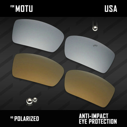 Anti Scratch Polarized Replacement Lenses for-Costa Del Mar Motu