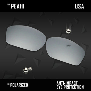 Anti Scratch Polarized Replacement Lenses for-Maui Jim Peahi
