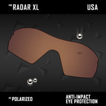 Load image into Gallery viewer, Anti Scratch Polarized Replacement Lenses for-Oakley Radar XL
