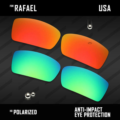 Anti Scratch Polarized Replacement Lenses for-Costa Del Mar Rafael