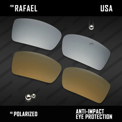Anti Scratch Polarized Replacement Lenses for-Costa Del Mar Rafael