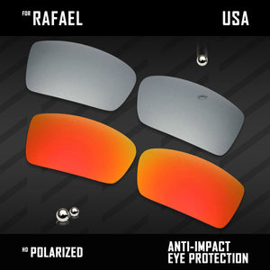 Anti Scratch Polarized Replacement Lenses for-Costa Del Mar Rafael