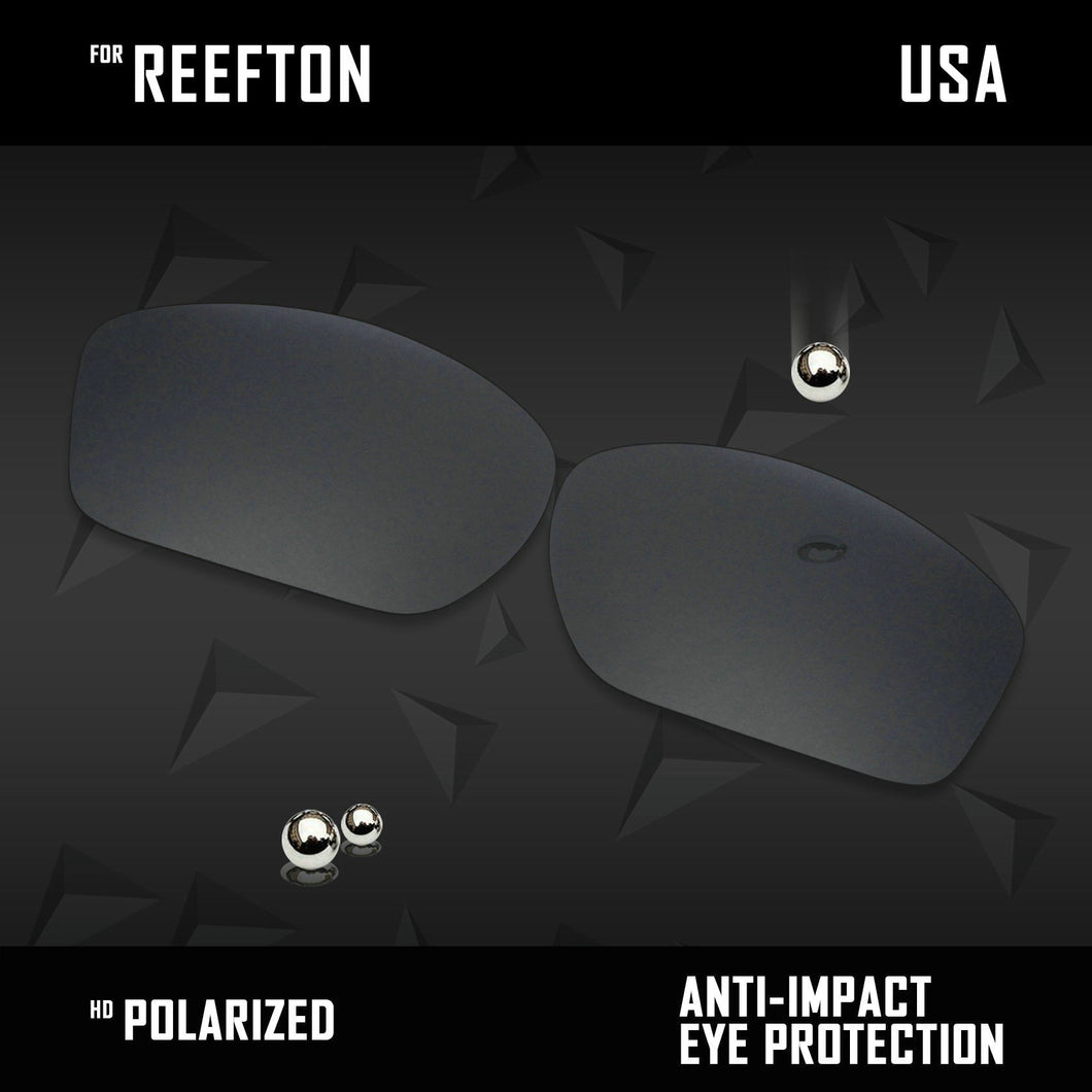Anti Scratch Polarized Replacement Lenses for-Costa Del Mar Reefton