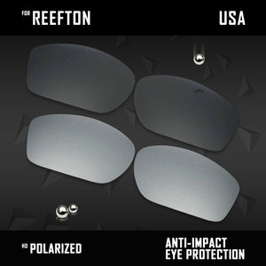 Anti Scratch Polarized Replacement Lenses for-Costa Del Mar Reefton