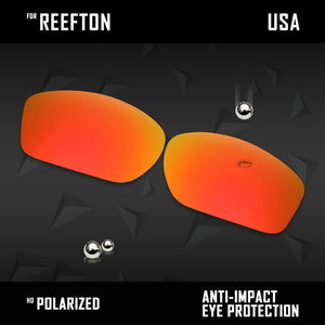 Anti Scratch Polarized Replacement Lenses for-Costa Del Mar Reefton