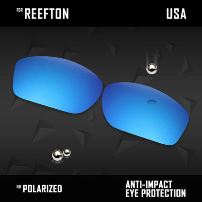 Anti Scratch Polarized Replacement Lenses for-Costa Del Mar Reefton