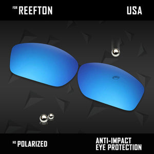 Anti Scratch Polarized Replacement Lenses for-Costa Del Mar Reefton