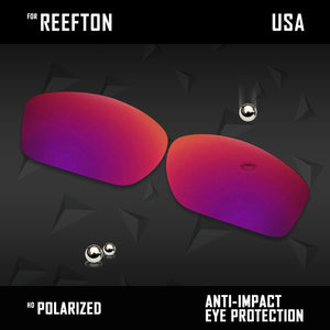 Anti Scratch Polarized Replacement Lenses for-Costa Del Mar Reefton