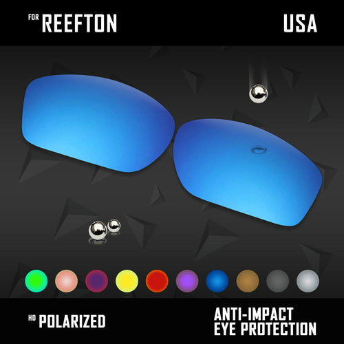 Anti Scratch Polarized Replacement Lenses for-Costa Del Mar Reefton