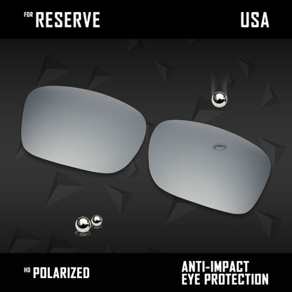 Anti Scratch Polarized Replacement Lenses for-Arnette Reserve