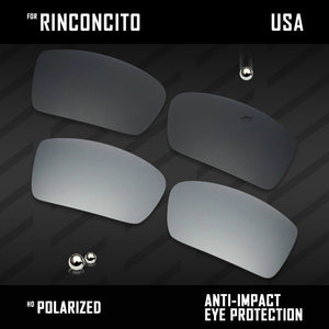 Anti Scratch Polarized Replacement Lenses for-Costa Del Mar Rinconcito