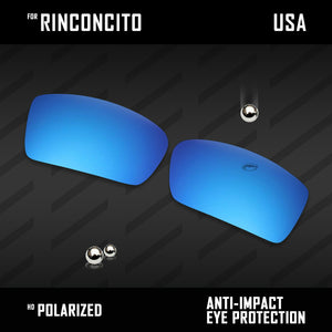 Anti Scratch Polarized Replacement Lenses for-Costa Del Mar Rinconcito