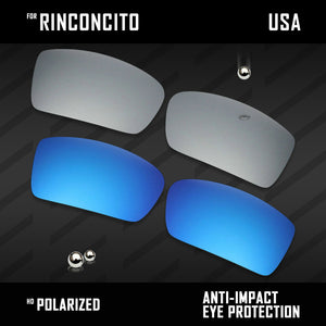 Anti Scratch Polarized Replacement Lenses for-Costa Del Mar Rinconcito