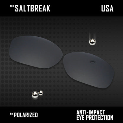 Anti Scratch Polarized Replacement Lenses for-Costa Del Mar Saltbreak