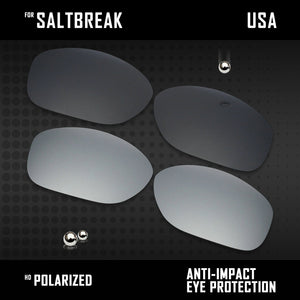 Anti Scratch Polarized Replacement Lenses for-Costa Del Mar Saltbreak