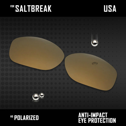 Anti Scratch Polarized Replacement Lenses for-Costa Del Mar Saltbreak