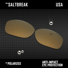 Load image into Gallery viewer, Anti Scratch Polarized Replacement Lenses for-Costa Del Mar Saltbreak