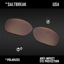 Load image into Gallery viewer, Anti Scratch Polarized Replacement Lenses for-Costa Del Mar Saltbreak
