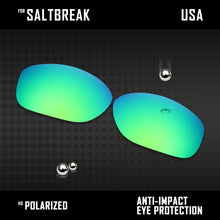 Load image into Gallery viewer, Anti Scratch Polarized Replacement Lenses for-Costa Del Mar Saltbreak