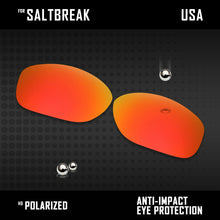 Load image into Gallery viewer, Anti Scratch Polarized Replacement Lenses for-Costa Del Mar Saltbreak