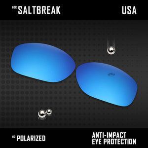 Anti Scratch Polarized Replacement Lenses for-Costa Del Mar Saltbreak