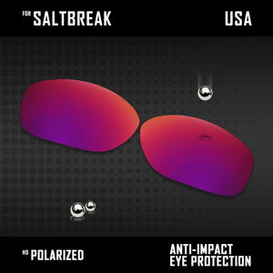 Anti Scratch Polarized Replacement Lenses for-Costa Del Mar Saltbreak