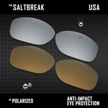 Load image into Gallery viewer, Anti Scratch Polarized Replacement Lenses for-Costa Del Mar Saltbreak