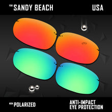 Load image into Gallery viewer, Anti Scratch Polarized Replacement Lenses for-Maui Jim Sandy Beach