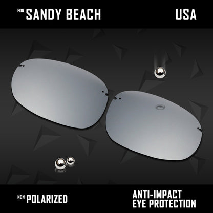 Anti Scratch Polarized Replacement Lenses for-Maui Jim Sandy Beach