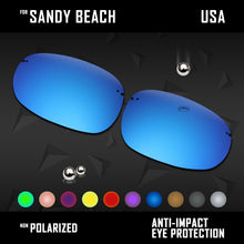 Load image into Gallery viewer, Anti Scratch Polarized Replacement Lenses for-Maui Jim Sandy Beach