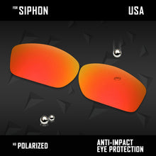 Load image into Gallery viewer, Anti Scratch Polarized Replacement Lenses for-Oakley Siphon