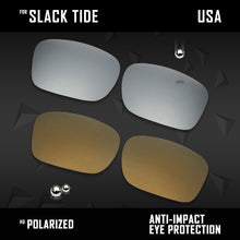 Load image into Gallery viewer, Anti Scratch Polarized Replacement Lenses for-Costa Del Mar Slack Tide