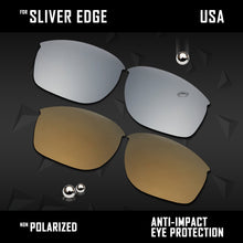 Load image into Gallery viewer, Anti Scratch Polarized Replacement Lenses for-Oakley Sliver Edge