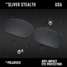 Load image into Gallery viewer, Anti Scratch Polarized Replacement Lenses for-Oakley Sliver Stealth